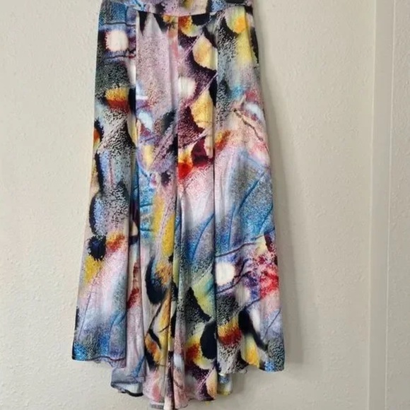 Anthropologie Dresses & Skirts - Anthropologie A-Line Neutral Motif Midi Skirt Size 2